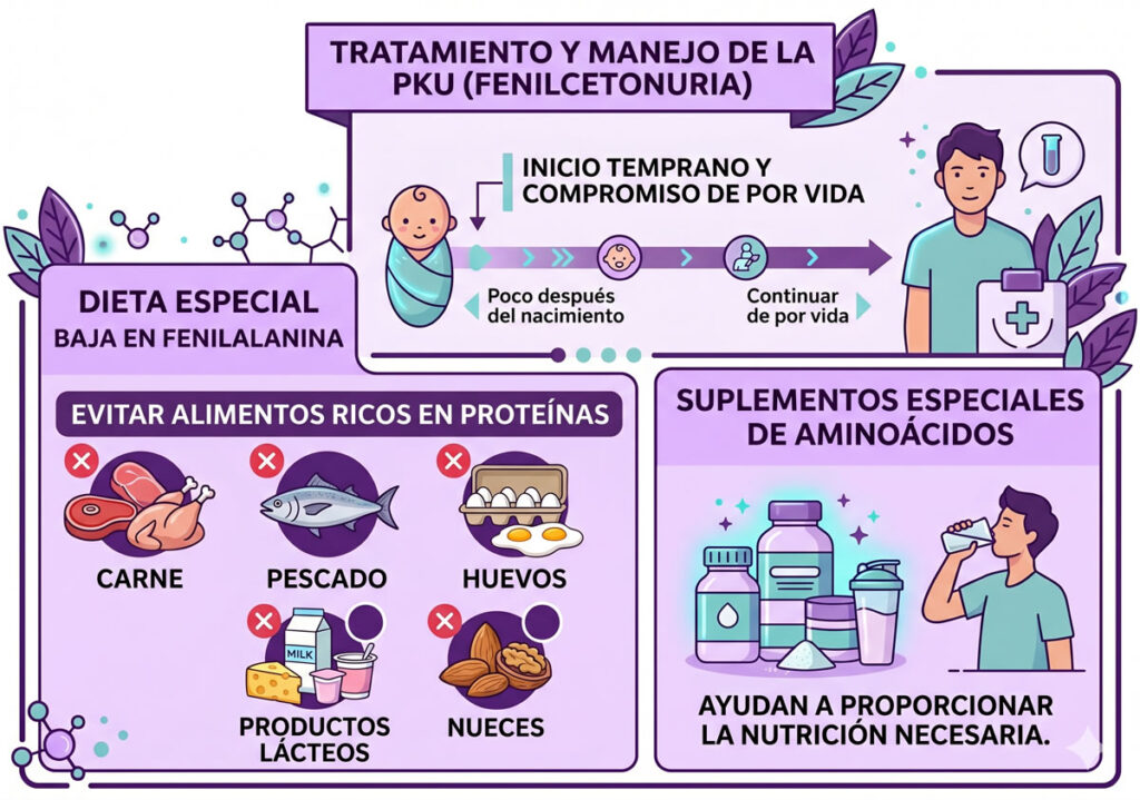 Tratamiento y manejo de la PKU