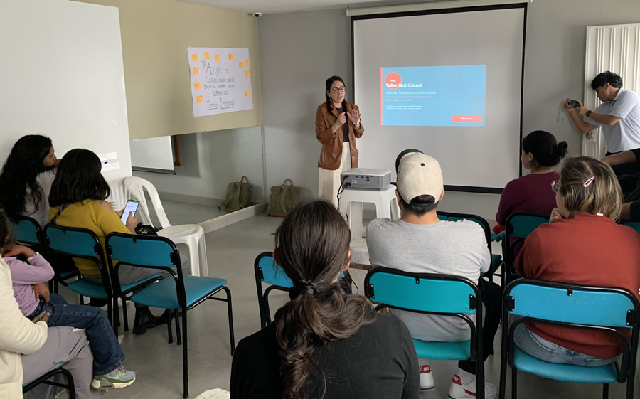 Verónica Rodas, charla
